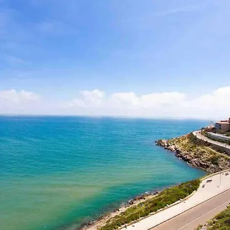 Oceanfront Apartment With Panoramic Seaview Faro de Cullera Exterior photo